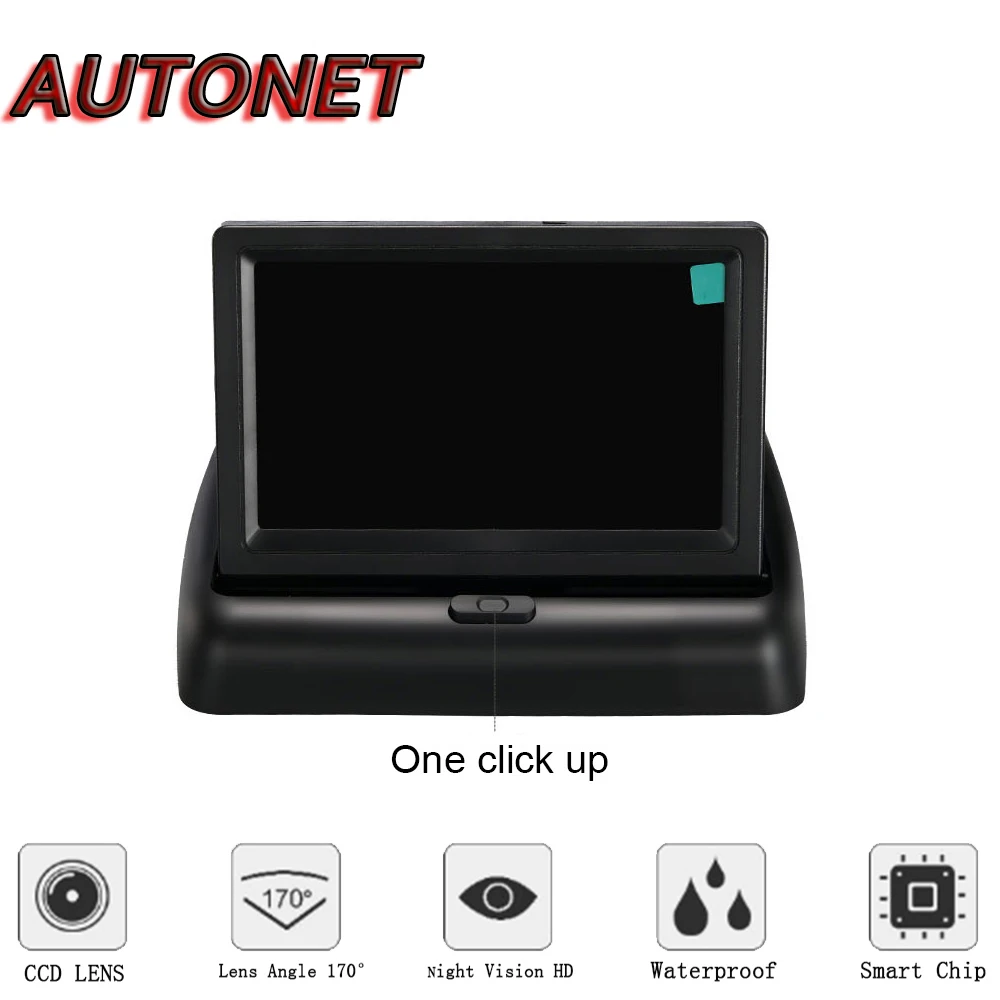 Monitor TFT AUTONET 4.3" para cámara trasera