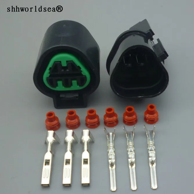 Conector de faro Shhworldsea de 3 pines, macho-hembra, 2,2 mm
