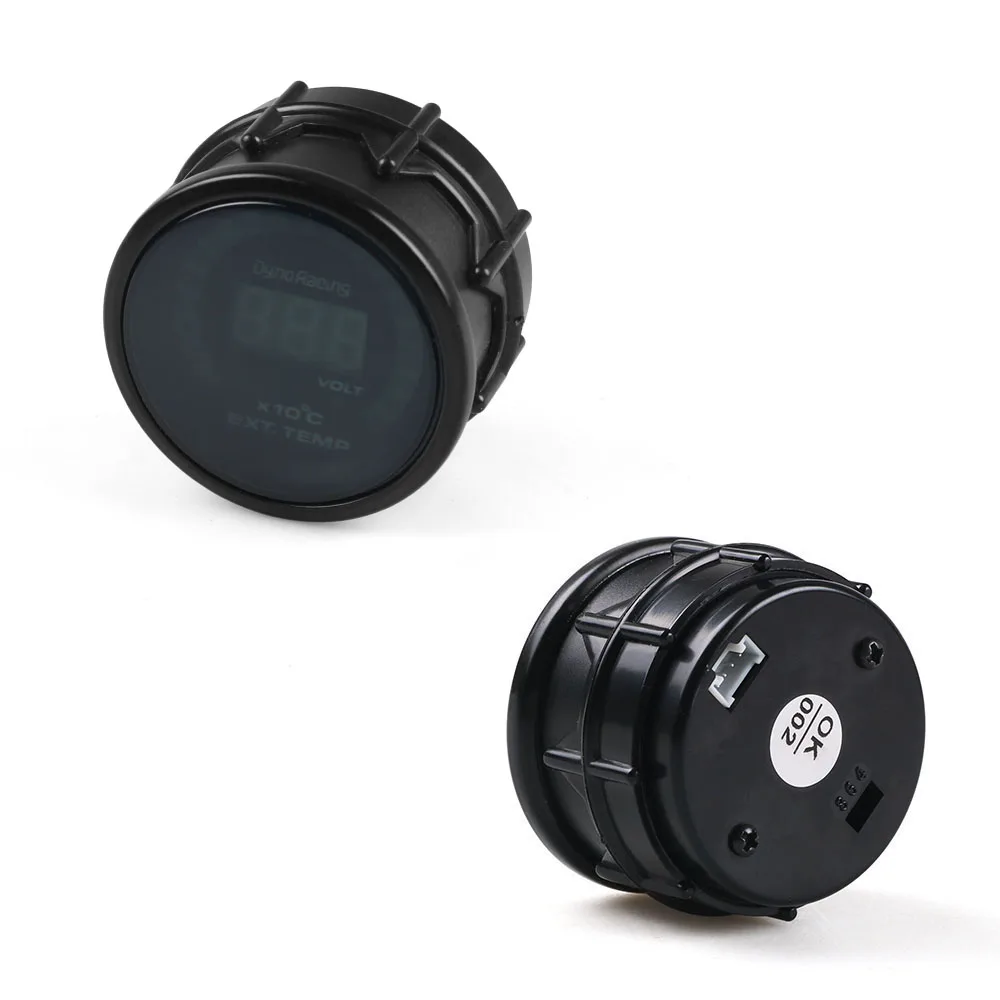 Dynoracing medidor EGT digital 52 mm 20 LED - para coches de tuning - imagen 3