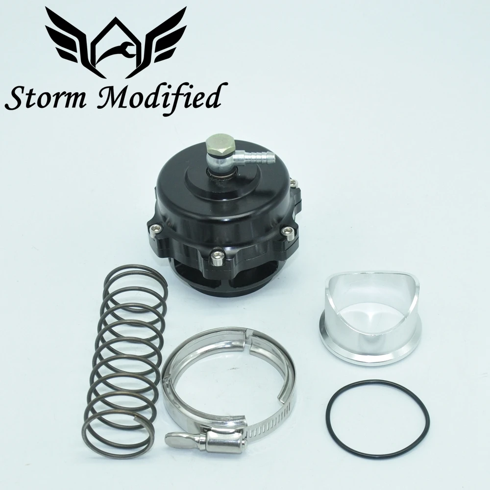 Válvula de descarga TiAL 50 mm CNC – BOV auténtica con brida en V