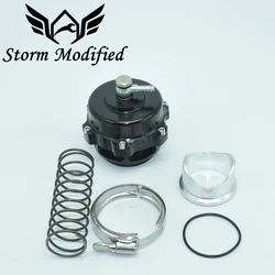 Válvula de descarga TiAL 50 mm CNC – BOV auténtica con brida en V