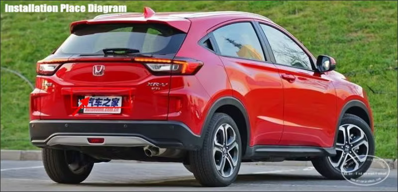 Cámara trasera CCD para Honda XR-V XRV 2015-2016