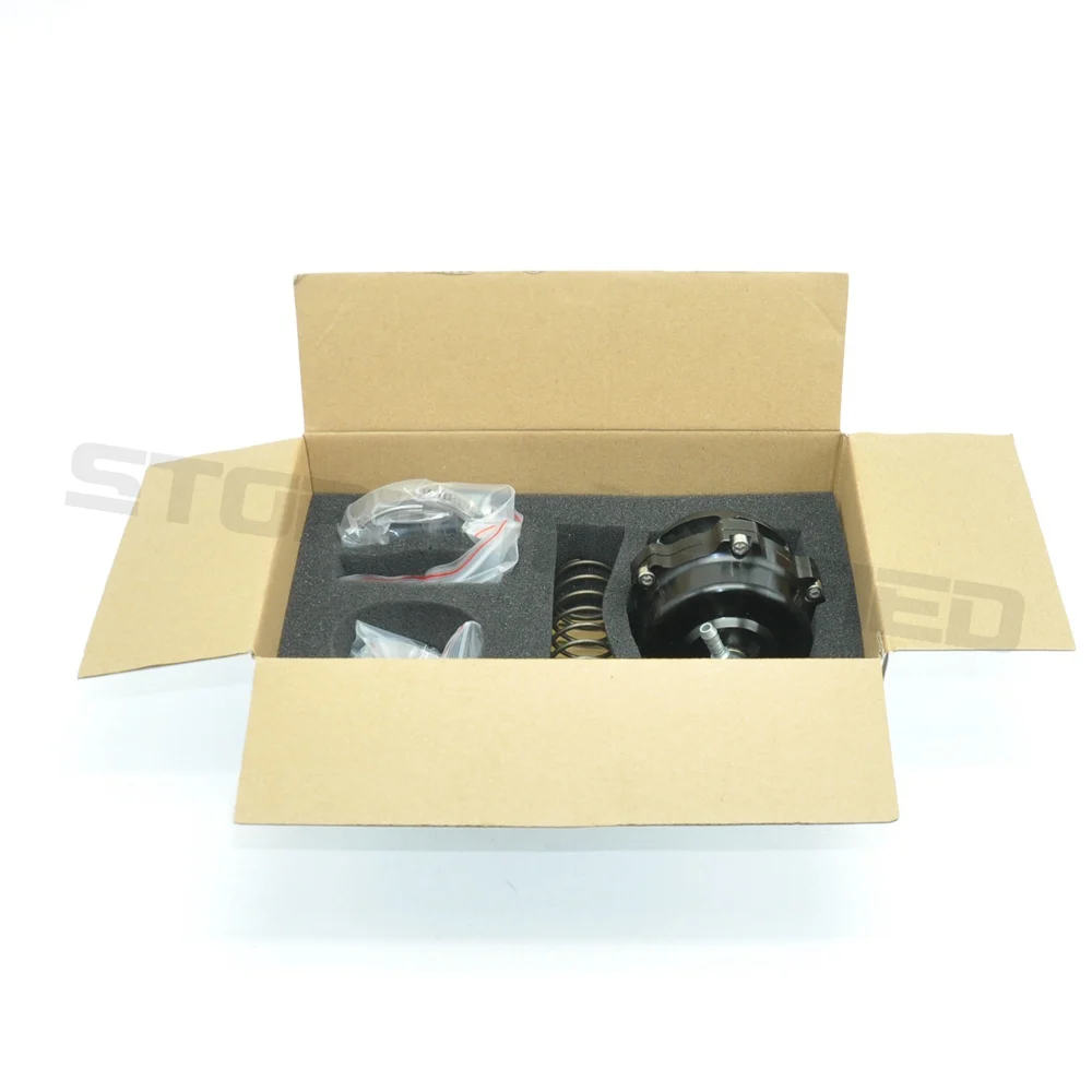 Válvula de descarga TiAL 50 mm CNC – BOV auténtica con brida en V - imagen 5