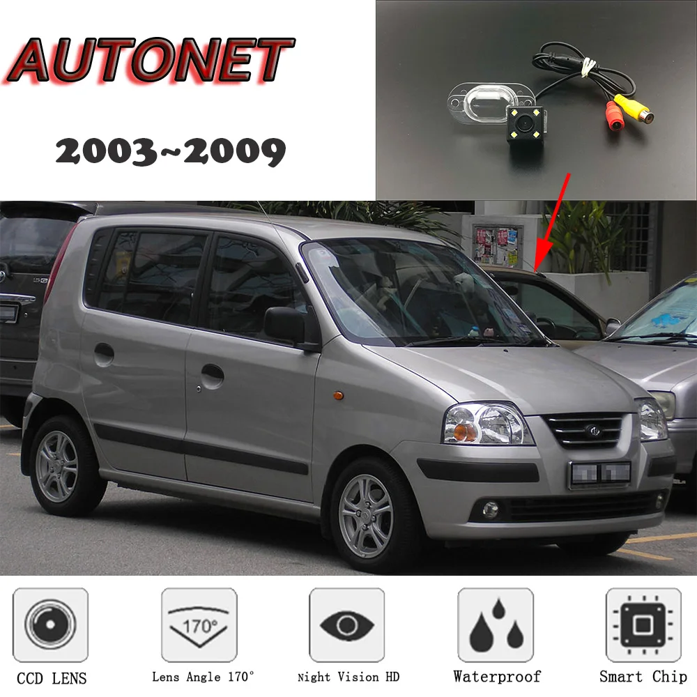 AUTONET cámara visión trasera HD para Hyundai Atos/Amica 2003-2009