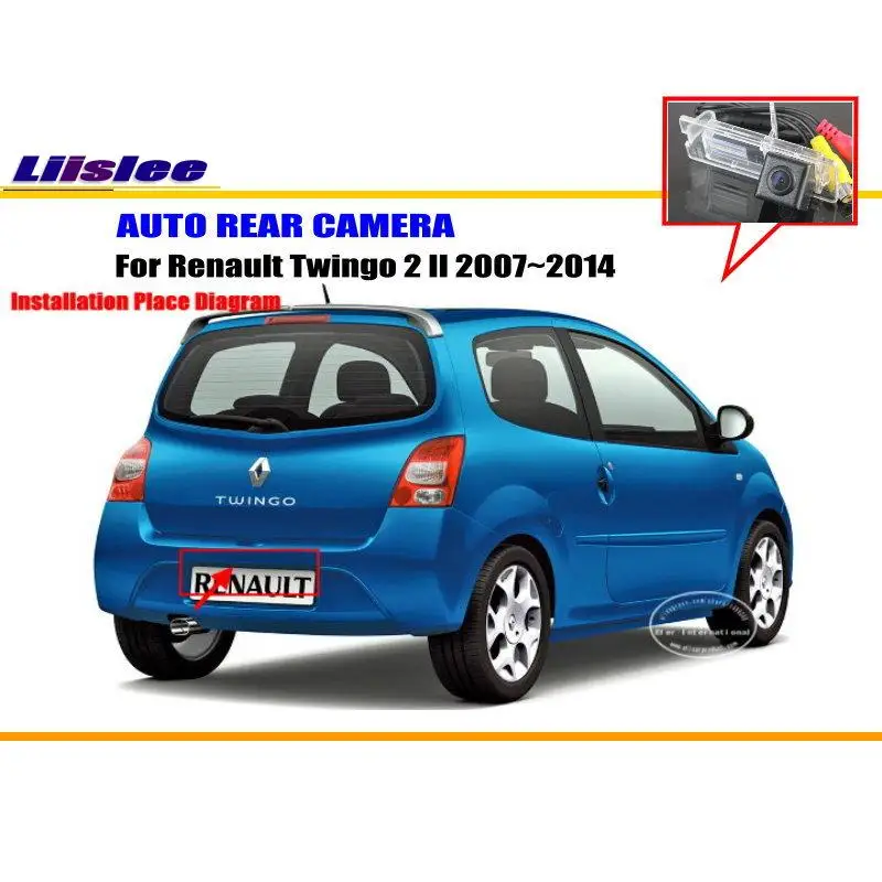 Cámara de marcha atrás para Renault Twingo II (2007-2014)