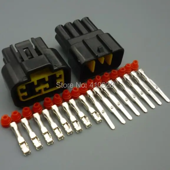 Adaptador conector Furukawa 8 pines 2,3 mm macho hembra negro - imagen 3