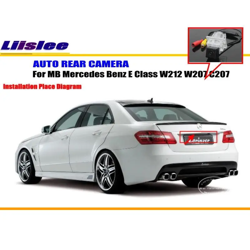 Cámara de visión trasera Mercedes-Benz Clase E W211 HD CCD