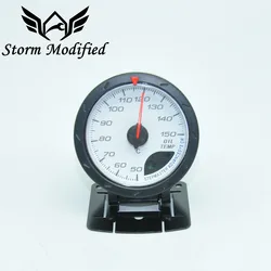 Medidor temperatura aceite puntero con autotest – 60 mm para coche