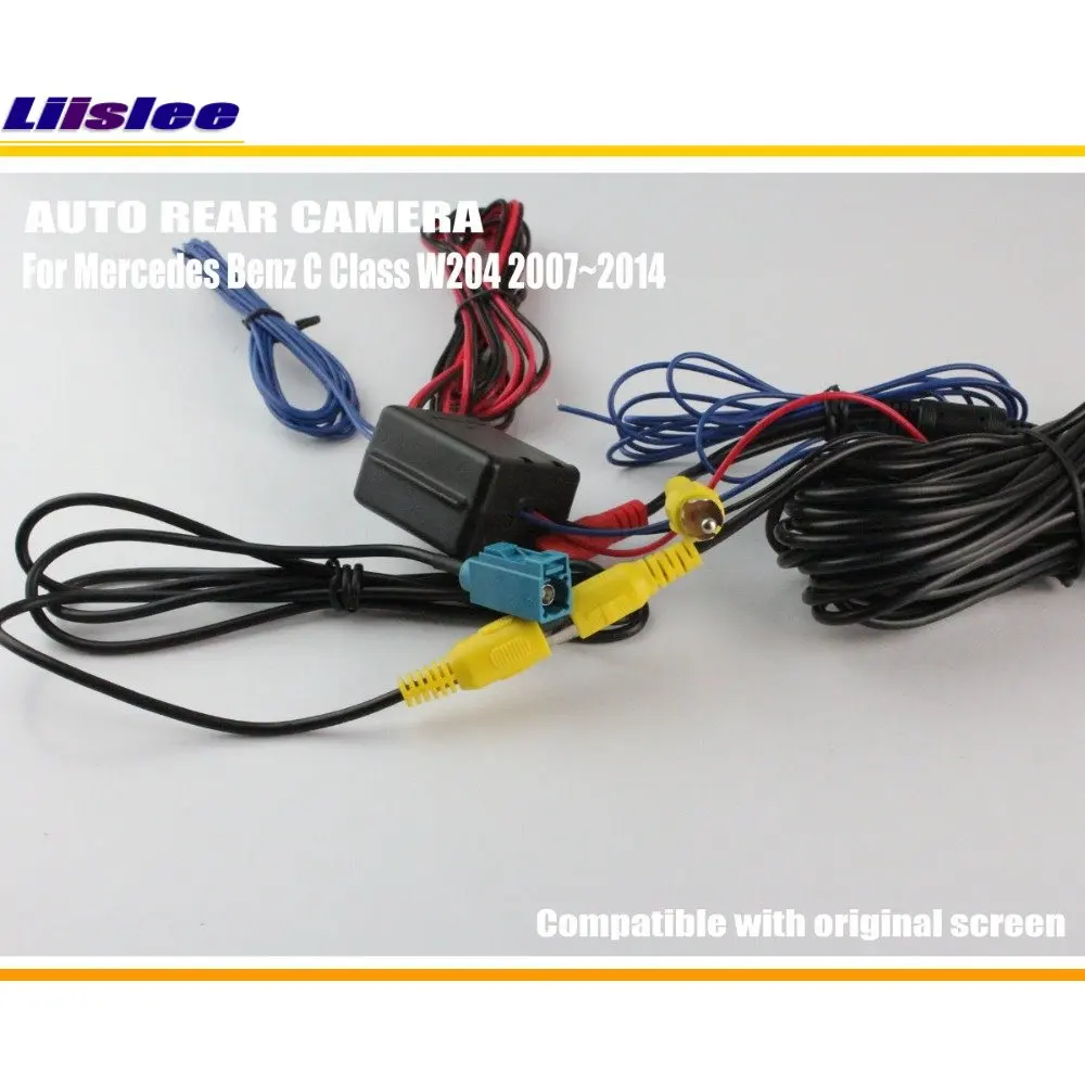 Cámara de marcha atrás HD CCD RCA para Mercedes-Benz Clase C W204 - imagen 3