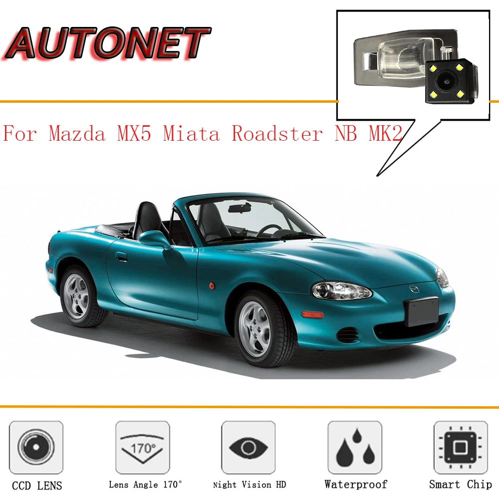 Cámara de marcha atrás CCD – Mazda MX-5 Miata NB 1998-2005