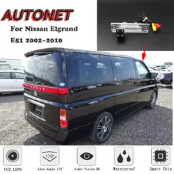 AUTONET Cámara trasera CCD HD para Nissan Elgrand E51 (2002-2010)