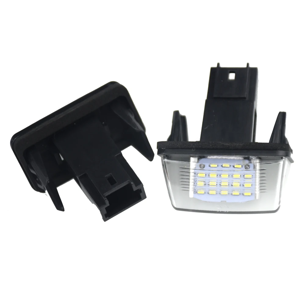 Luces LED de matrícula para Peugeot 206/307 y Citroën C3/C4 - imagen 2