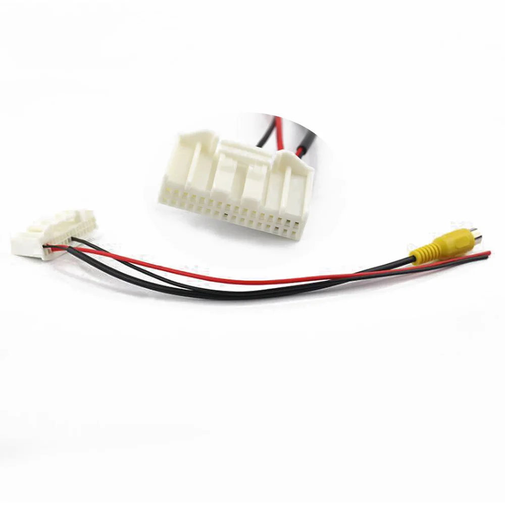 Nissan Qashqai/X-Trail cámara de visión trasera: cable adaptador
