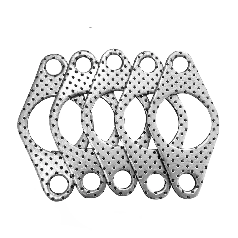 Envío gratuito-Junta de brida de tubo de descarga de aluminio de grafito de 35MM/38MM turbocompresor JR4954 - imagen 3