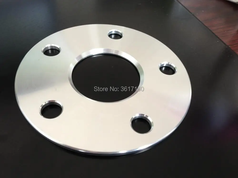 Detalle del espaciador de rueda de aluminio 6061-T6