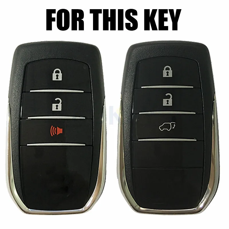 AX Funda silicona mando a distancia Toyota Hilux Fortuner 2016-2018