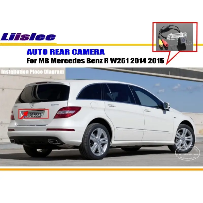 Mercedes R W251 cámara visión trasera CCD HD 2014-2015