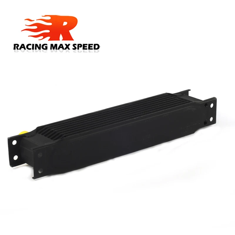 Enfriador de aceite para carreras aluminio AN10 transmisión – negro - imagen 3