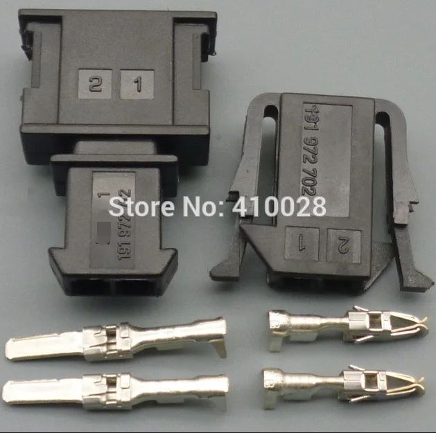 Conector 2 pines 2.8mm Shhworldsea 191 972 712/702 para VW Audi Skoda - imagen 5
