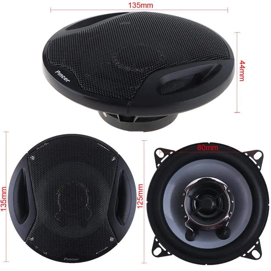 Altavano coaxial 10 cm 150 W doble cono - par coche compatible - imagen 4