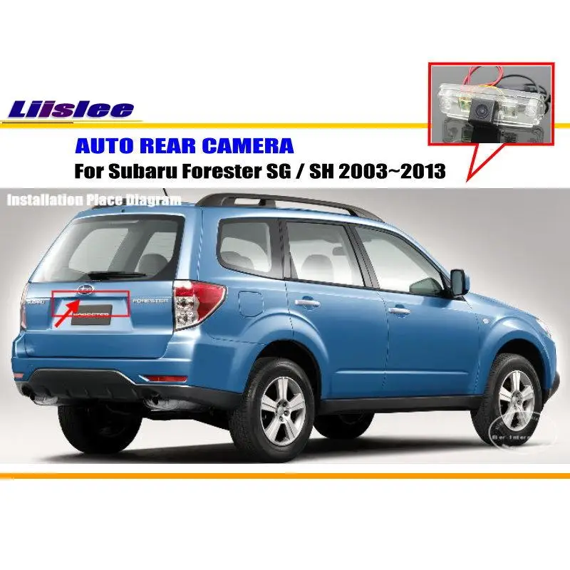 Kit cámara trasera CCD HD para Subaru Forester SG/SH 2003-2013