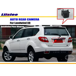 Cámara de visión trasera Landwind X8 CCD HD para aparcamiento