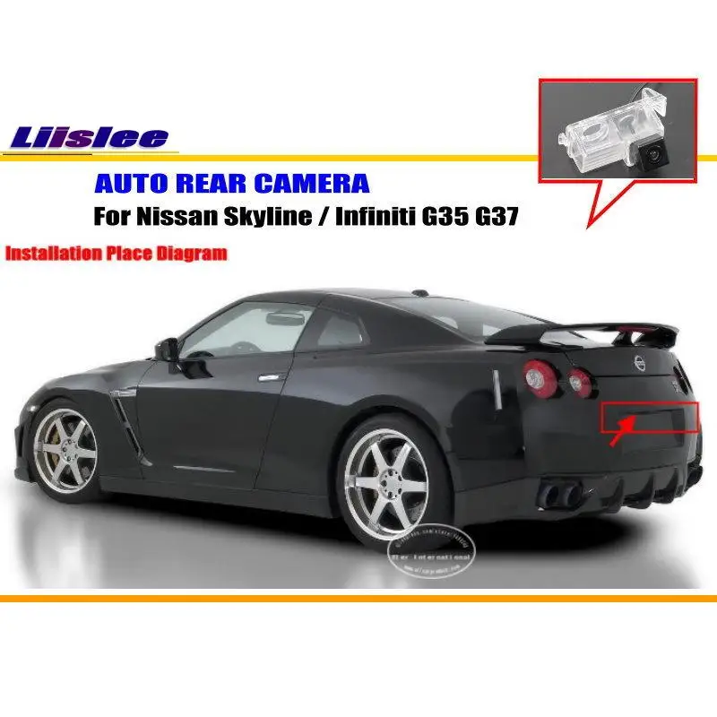 Cámara de visión trasera para Infiniti G35 G37 2006-2014