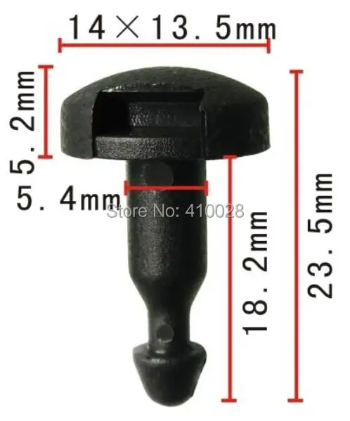 Retenedor de sujetadores automáticos Nissan 01553-04463 - imagen 2