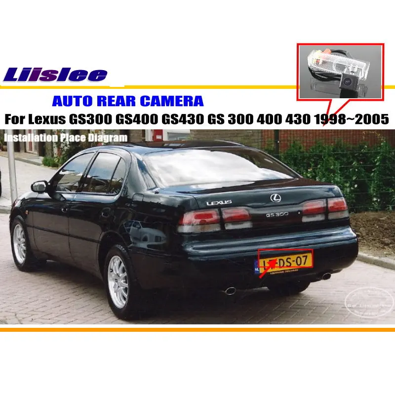 Cámara marcha atrás HD CCD para Lexus GS300 GS400 GS430 1998-2005 - imagen 2