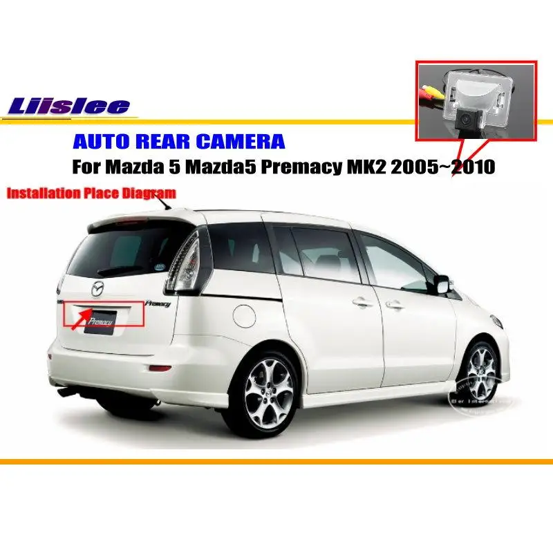 Cámara visión trasera HD para Mazda 5 Premacy MK2 2005-2010