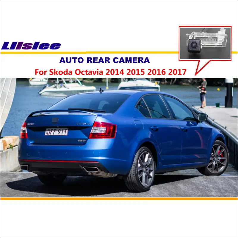 Cámara trasera CCD HD para Skoda Octavia 2014-2017 - imagen 2