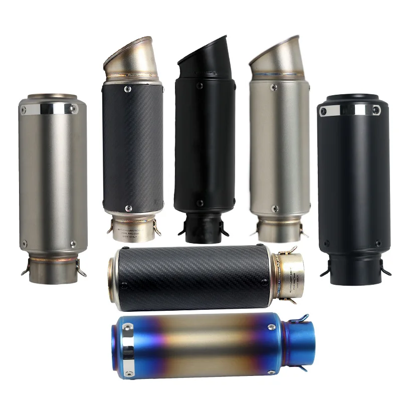 Silenciador fibra de carbono para motos – CB190R y Yamaha R1