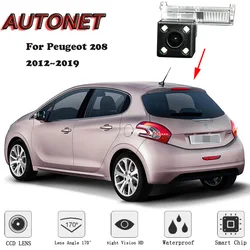 Cámara trasera HD AUTONET visión nocturna para Peugeot 208 2012-2017