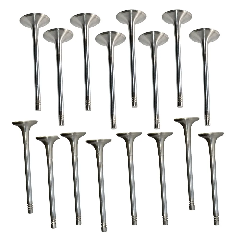Válvulas de admisión y escape de motor AP01, para Audi A3, A4, A5, Q5, 2,0 T, VW, Golf, Jetta, Beetle, Passat CC 2.0L, 06D109611H, 06D109601M, 16 unidades - imagen 4