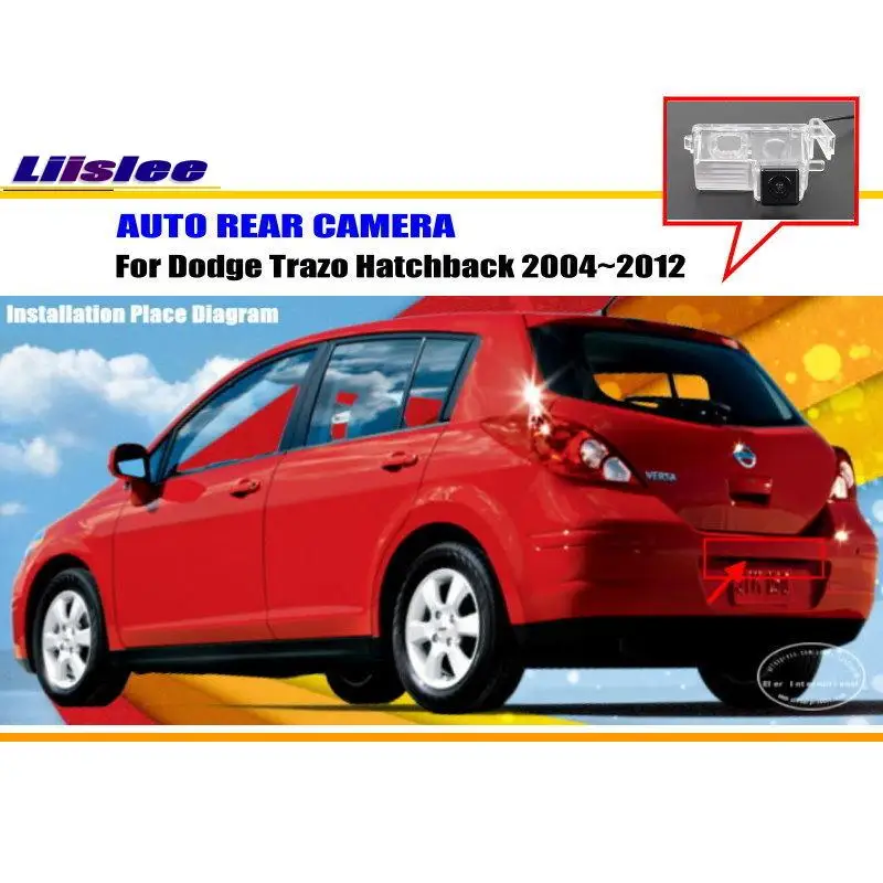 Cámara trasera HD CCD de aparcamiento para Dodge Trazo Hatchback
