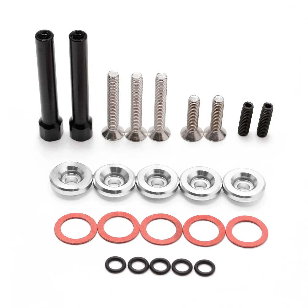 Soportes de aluminio Billet incluidos en el kit