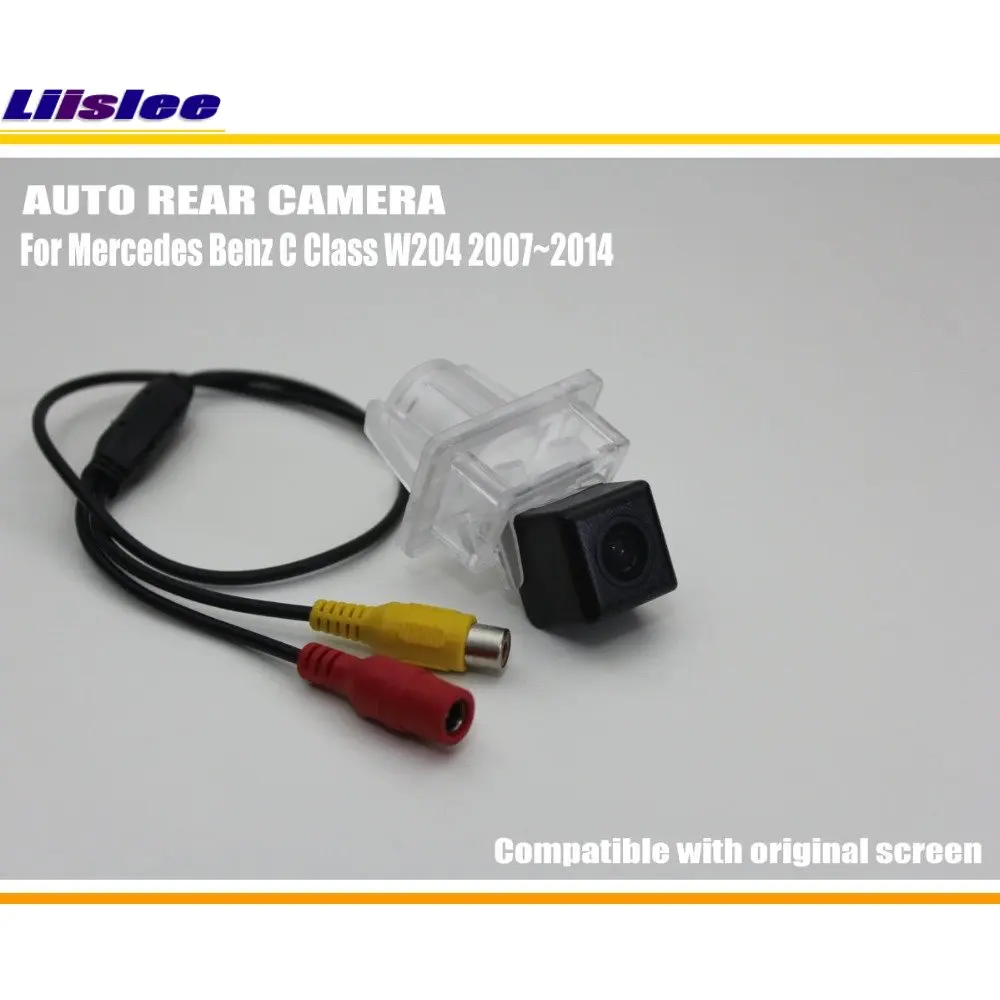 Cámara de marcha atrás HD CCD RCA para Mercedes-Benz Clase C W204 - imagen 4