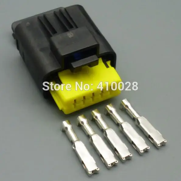 Conector eléctrico 5 pines impermeable 1,5mm para automoción - imagen 5