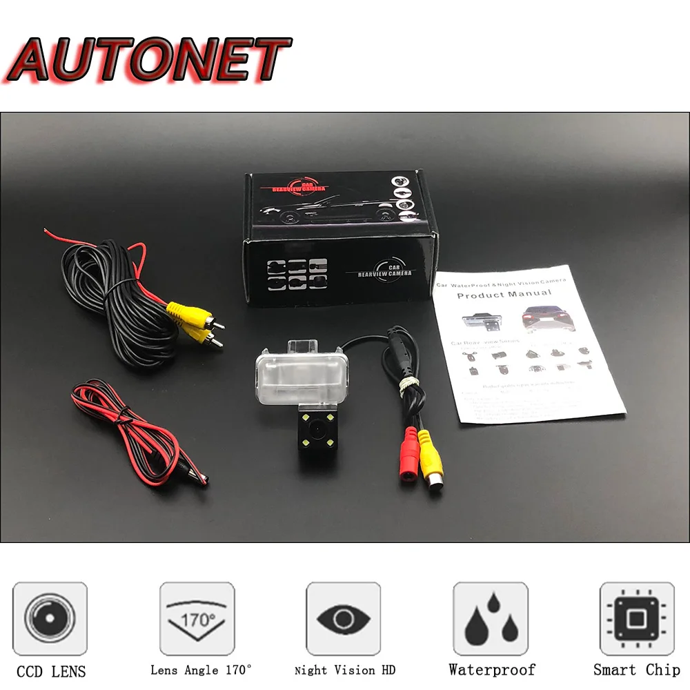 AUTONET cámara visión nocturna para Toyota Auris 2006-2012 matrícula - imagen 5