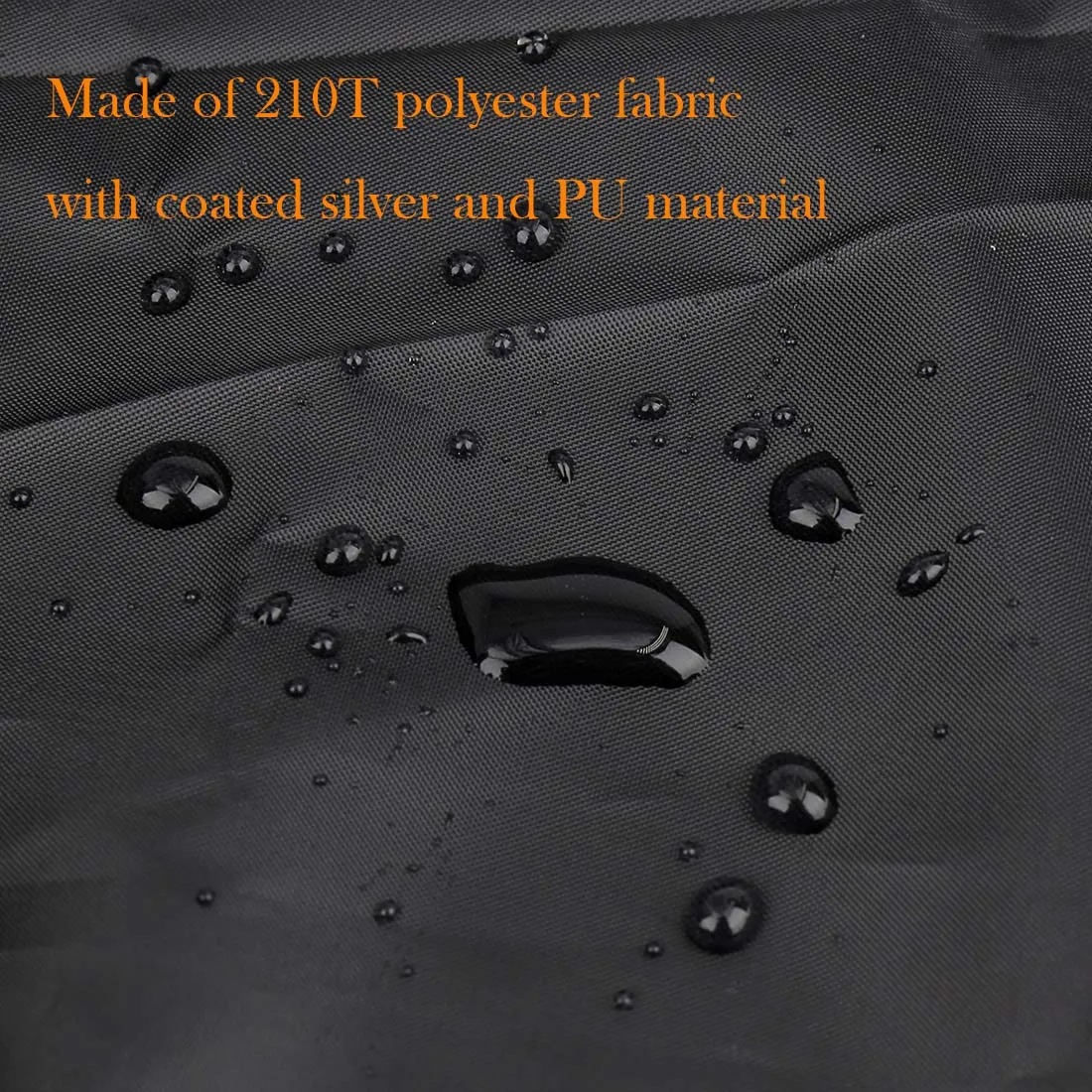 Cubre motocicleta 210T universal impermeable a polvo y lluvia UV - imagen 4