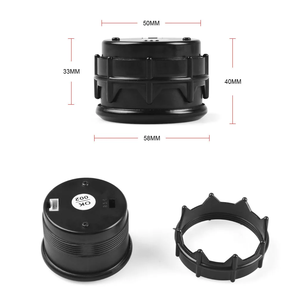 Dynoracing medidor temperatura agua motor digital 52mm LED azul - imagen 5