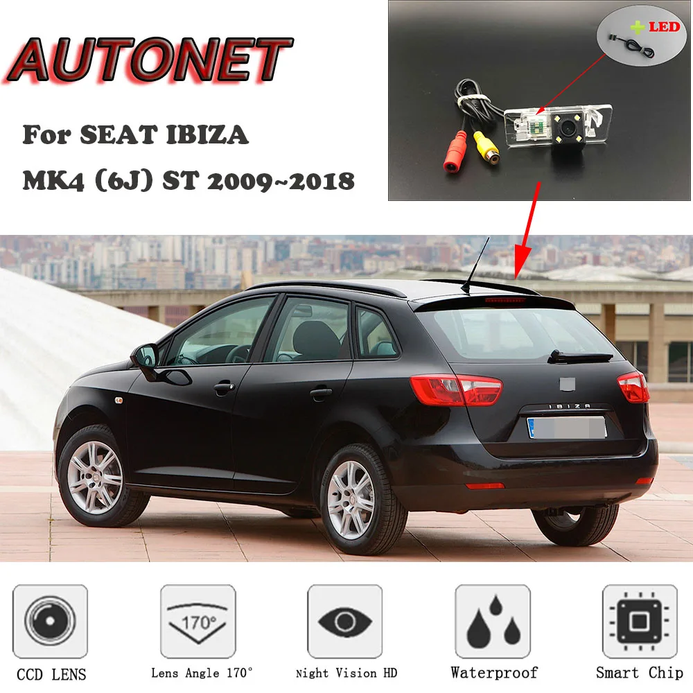 Cámara trasera HD AUTONET alta definición SEAT Ibiza ST (6J) 2009-2018