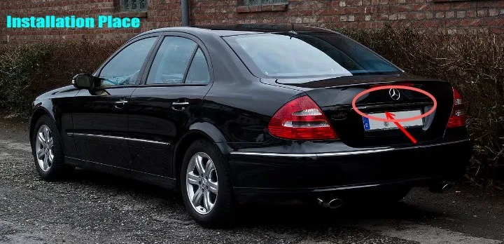 Cámara de respaldo Liislee para Mercedes W211