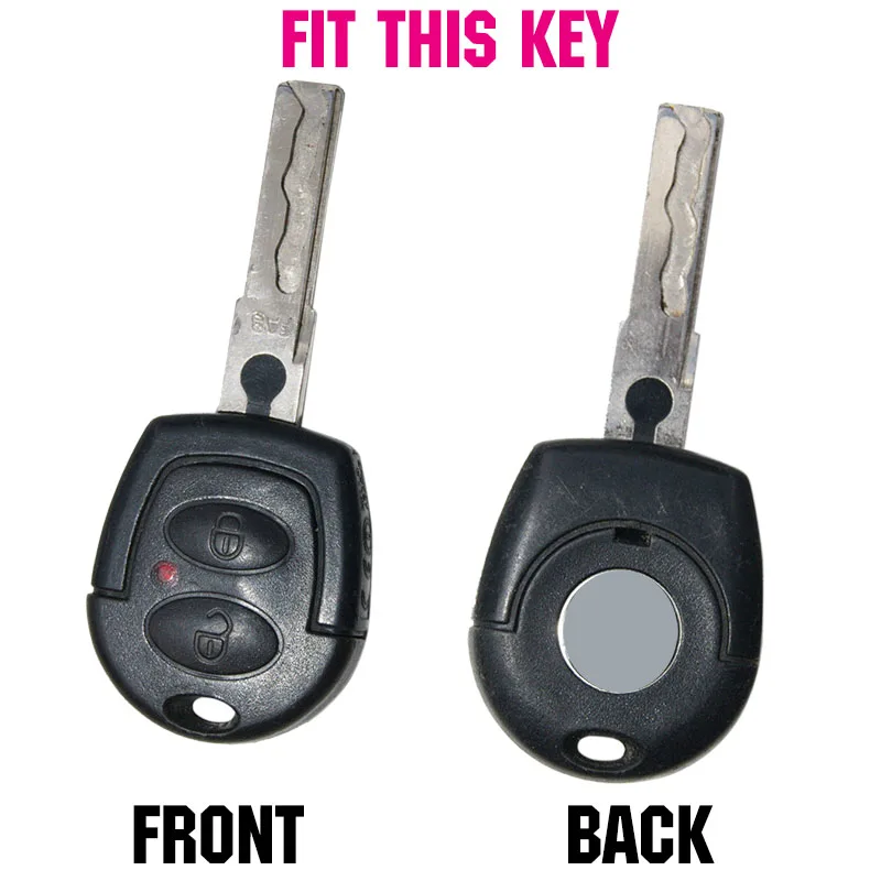 Funda de silicona para mando 2 botones VW, Skoda y SEAT - imagen 2
