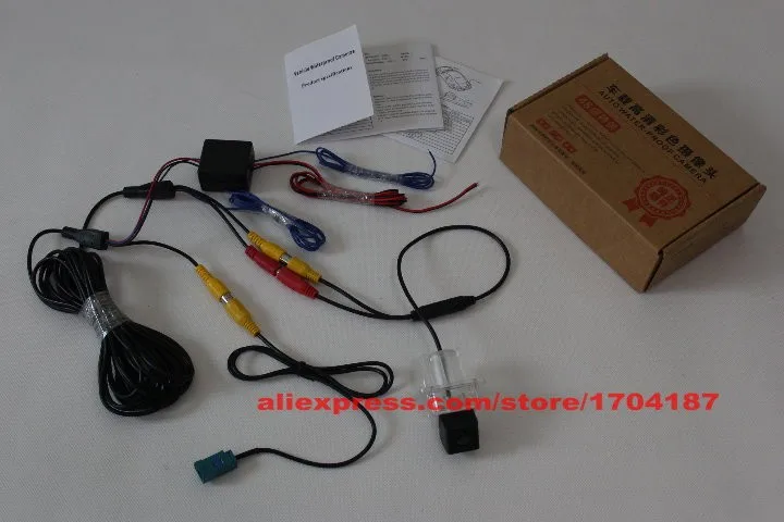 Conectores y cableado del kit de cámara trasera