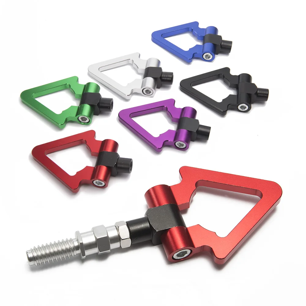 Gancho de remolque EPMAN disponible en varios colores anodizados