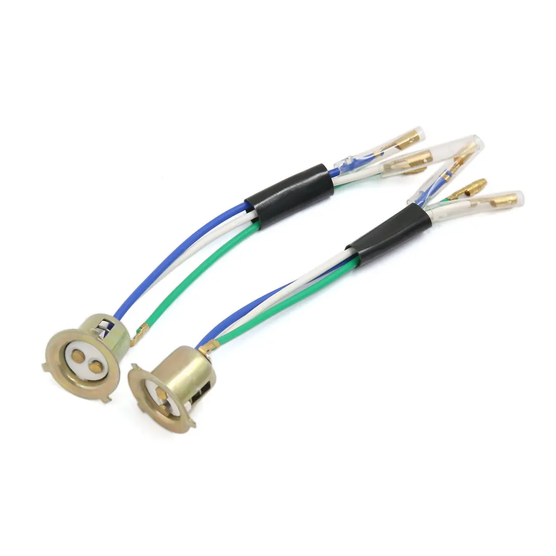 Vista del conector y cables del adaptador