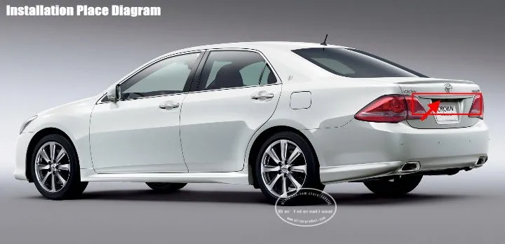 Cámara de visión trasera Liislee para Toyota Crown
