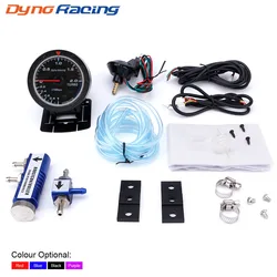 Dynoracing Medidor de presión de turbo con controlador ajustable