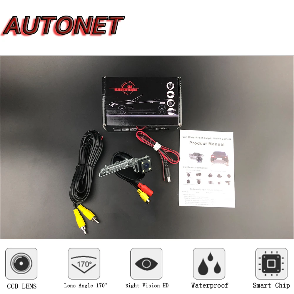 AUTONET Cámara de visión trasera VW Caddy, Rabbit MK3 y Seat Inca - imagen 5